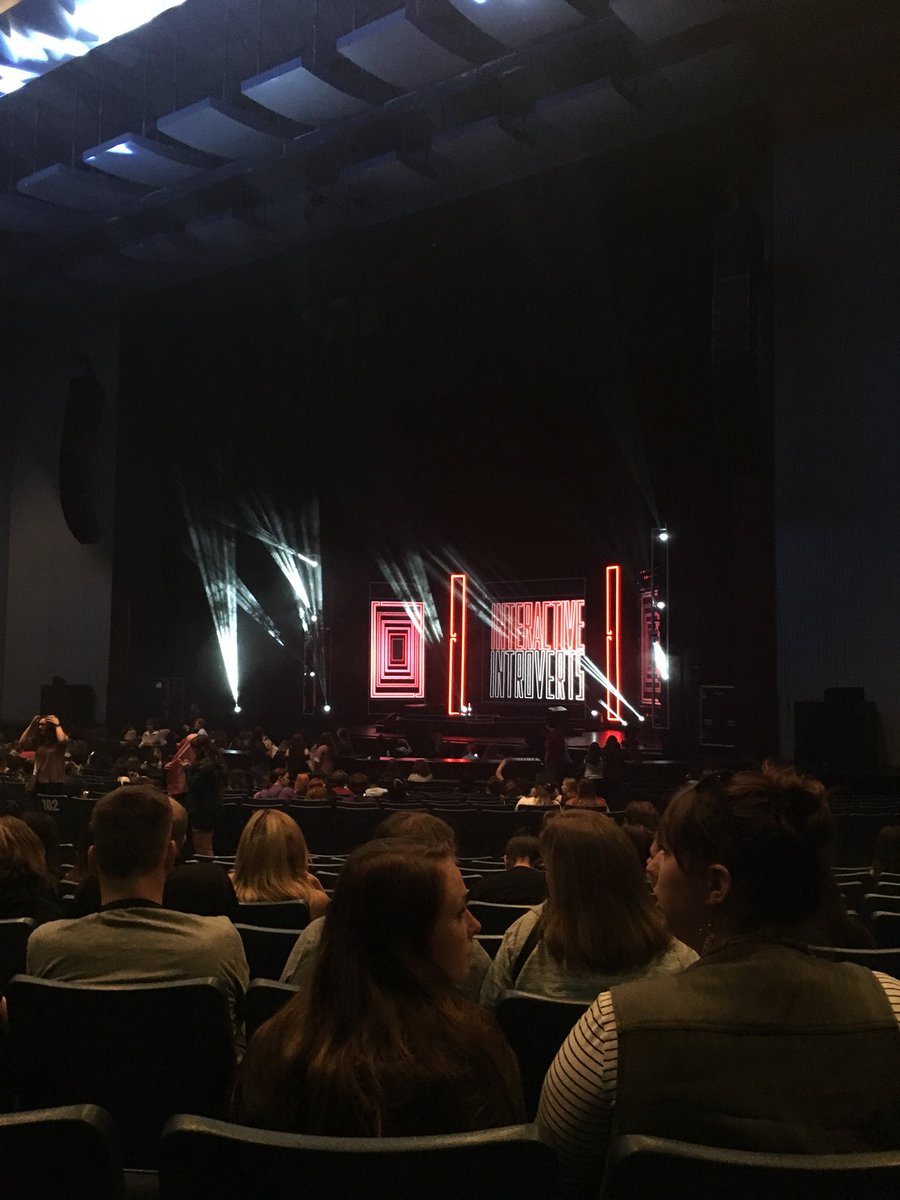 emmaschnulle's tweet photo. INTERACTIVE INTROVERTS!!!! WHAT AN AMAZING SHOW!!!! https://t.co/2OIywnB9RN
