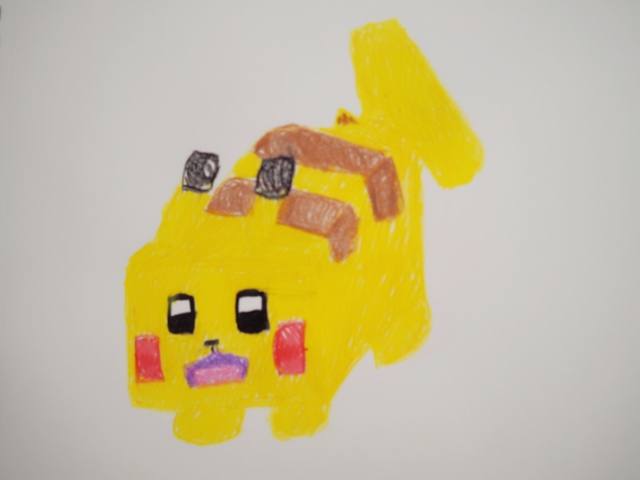 تويتر 佐野ひなこ على تويتر 四角いピカチュウ可愛い 描いてみた ポケモンクエスト ポケモンが四角くなったら T Co Ra99iyymtv