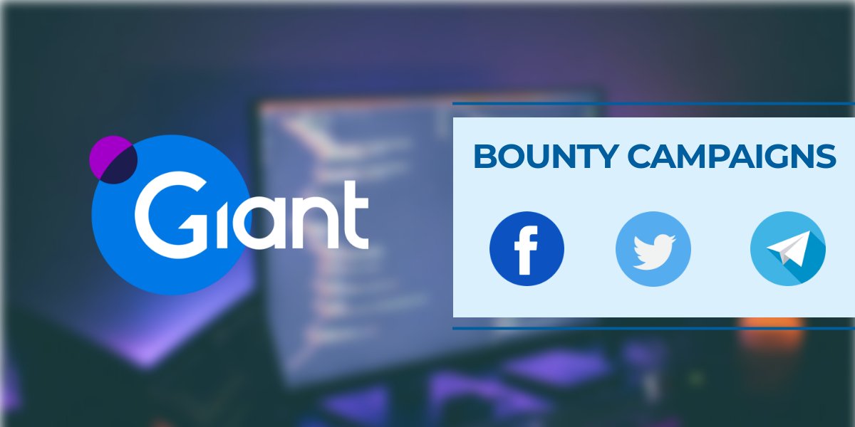 giant_coin's tweet photo. Hey!
We announce the start of 3 bounty campaigns in Telegram, Twitter, Facebook. 
It starts on 07/30/2018 and finishes 10/7/2018 
Bounty rules are available by following links:
Twitter: https://t.co/FQtbgQQ8d6
Telegram: https://t.co/NUveg3yASP
Fb: https://t.co/pMZhDPgCjL
$gic https://t.co/RV68FAbERQ