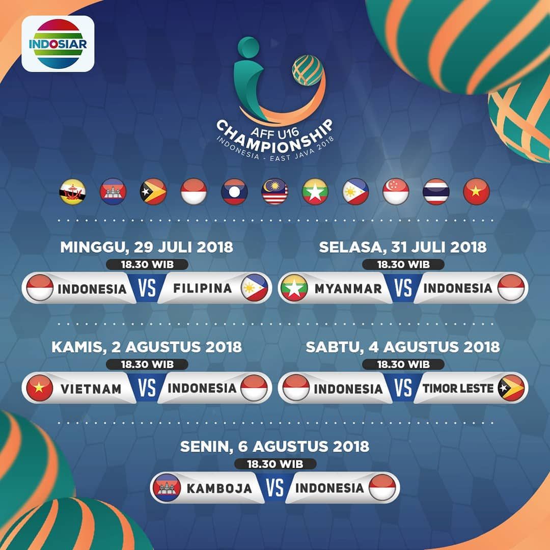 Jadwal Pertandingan AFF U16 Championship 2018

Ayo Indonesia, Bisa!