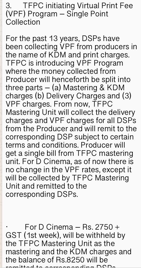 TFPCprnews's tweet photo. தமிழ் திரைப்படத் தயாரிப்பாள���்கள் சங்க - #Microplex அறிக்கை 
#TFPC press release 2/2 https://t.co/18Iwod6K4K
