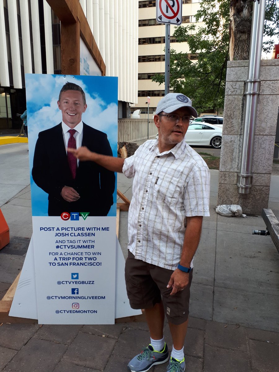 laserboy27's tweet photo. @CTVYEGBuzz #CTVSummer found Josh at #tasteyeg https://t.co/z3T5RZ1ggi