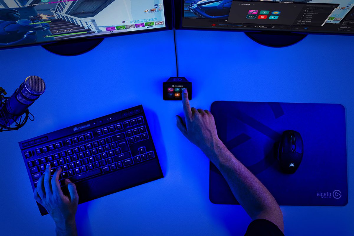 be2gamers's tweet photo. 👀 Pequeno no tamanho mas gigante nas possibilidades!
🔥 A @CORSAIR apresenta o NOVO Stream Deck mini! 
🎁 Aceitamos de presente! 😅 @elgatogaming 
🔎 Mais informações: https://t.co/hcMeBvkyeo 
#Be2Gamers #Setup #Corsair #CorsairBrasil #StreamDeck #StreamDeckMini https://t.co/muxj7xrXot