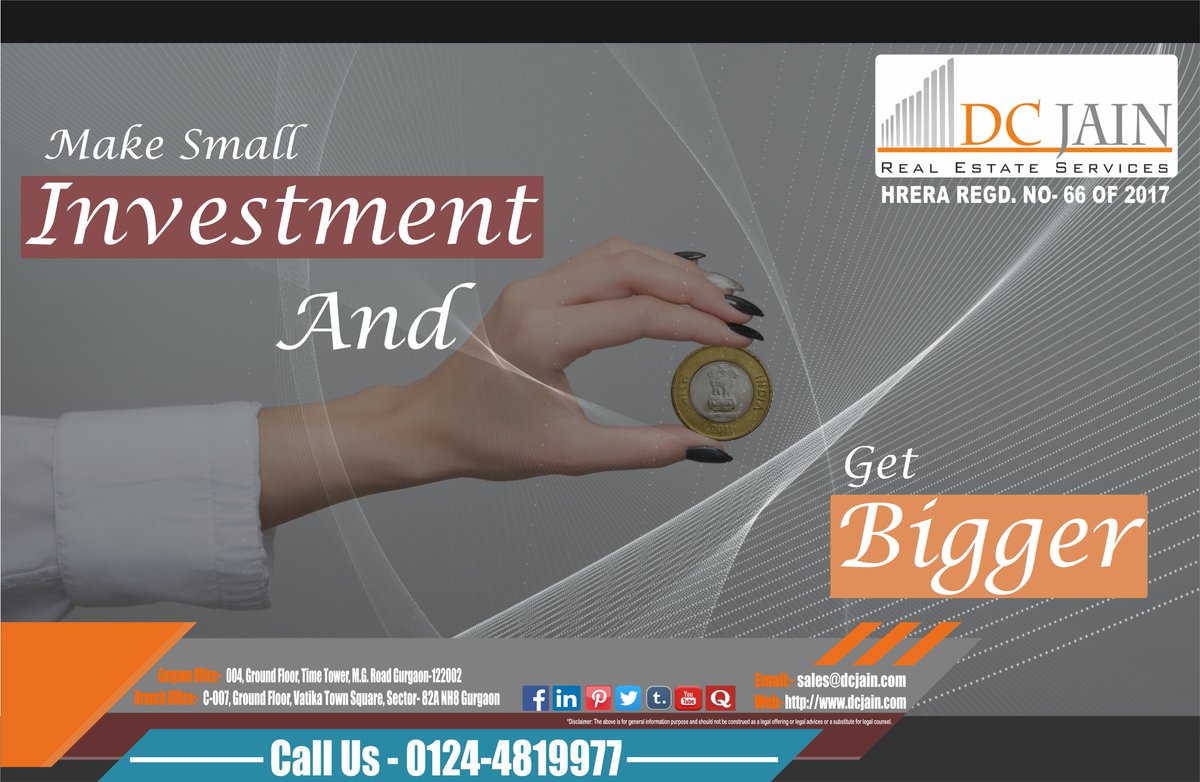 DC Jain Real Estate Services tweet media