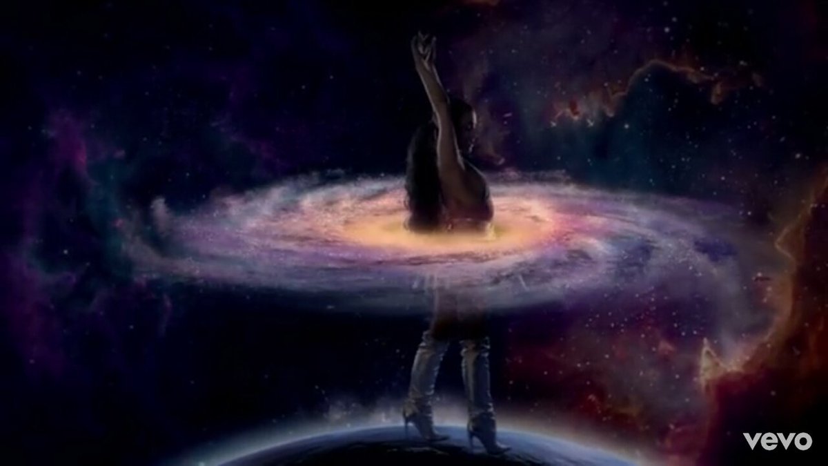 Jessfrosch's tweet photo. @ArianaGrande If Lady gaga can walk on air, Rihanna can walk on grates, Mariah can sit on air and Beyoncè can walk on water !  
Well @ArianaGrande  Can HULA HOOP THE GALAXY 😂😂 Proud of you Ari God really is a Woman 😂💞 https://t.co/3LwBoHzx9j