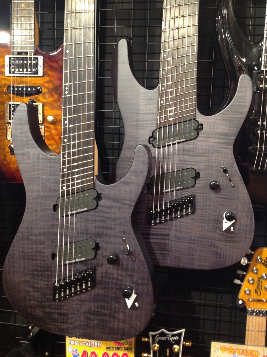 bigbosskyoto's tweet image. LTDギターよりマルチスケールの7弦と8弦のギターが登場‼️フレイムメイプルをラミネートしマットブラックカラーを採用した注目のモデルです👍
#Multi_scale 
7弦→digimart.net/cat01/shop343/…
8弦→digimart.net/cat01/shop343/…