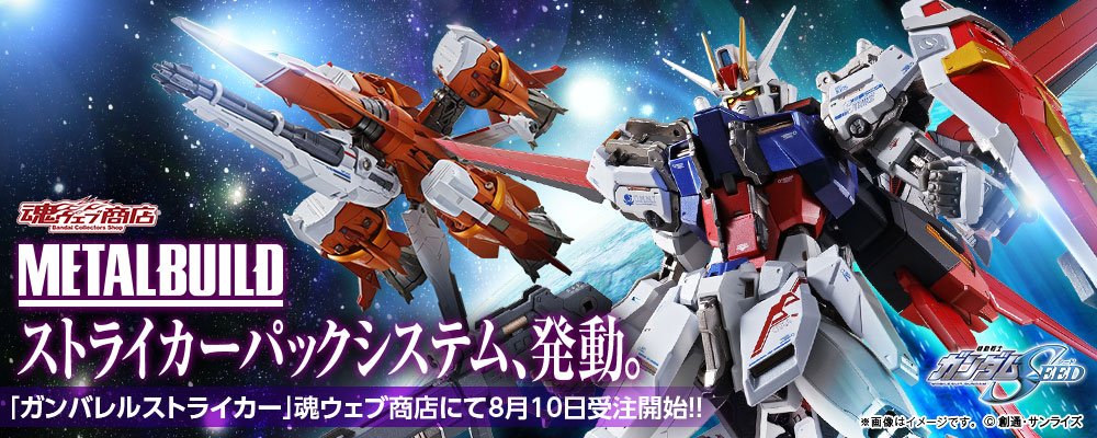 ストライカーパックシステム、発動。 】 METAL BUILD エールストライク