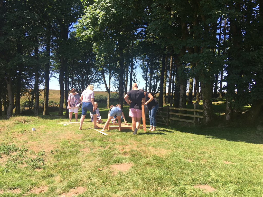 mcbeech's tweet image. What a team! Great day with @activedevon on Exmoor. Stunning venue. Better than working for a living!