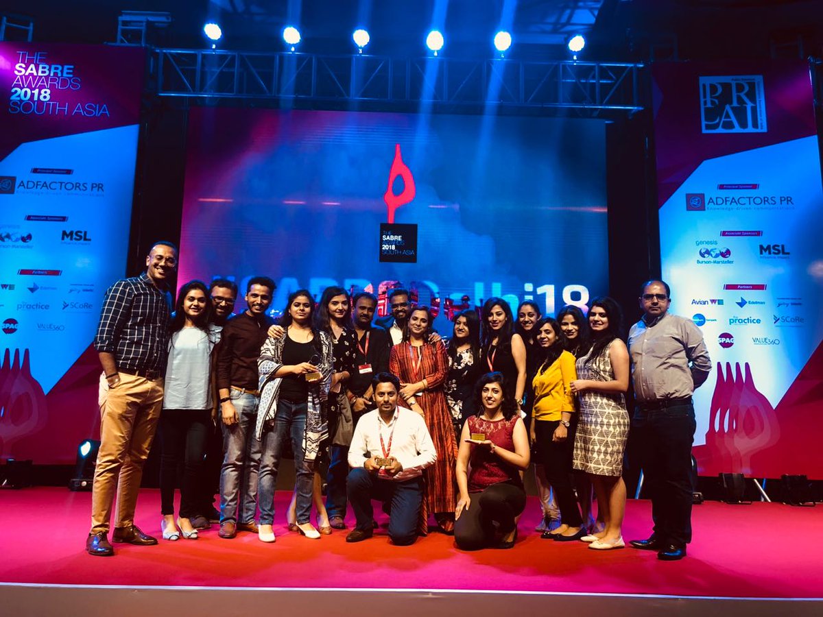 value_360's tweet photo. Team #Value360 with their Gold Awards in B2B Marketing for SMEs for #Instappy
Financial & Professional Services fr #AyeFinance
Financial Comms for @Paytm and Public Sector empowering the Indian Police thru AI fr @staqutech at the #SABREDelhi18 #SabreAwards https://t.co/hUmC4AJbSY