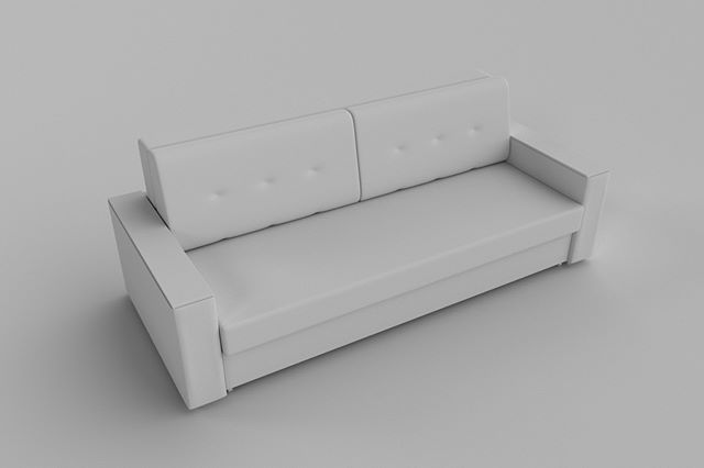 Clay sofa. #wip #cinema4d #c4d #maxon3d #3d #adobe #clayrender #digitalclay #cgi #cgart #art #design #thegraphicspr0ject #instaart