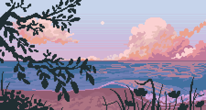 a quick commission for someone on tumblr #pixelart