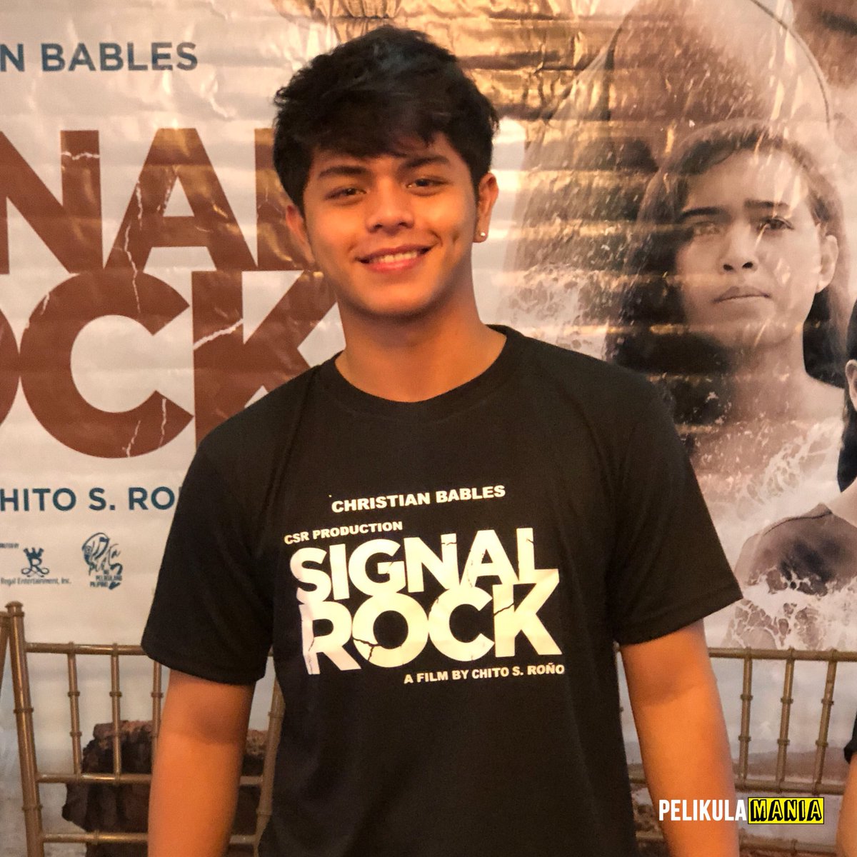 pelikulamania's tweet photo. #KokoyDeSantos, #FrancisMagundayao, #JomariAngeles and #MaraLopez at the #SignalRockMovie Media Conference. See them in cinemas August 15. #PPP2018 https://t.co/teczaUynhj