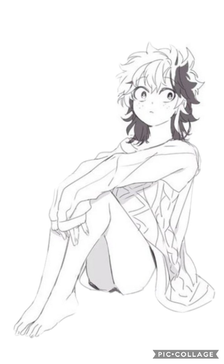 PlusCinnamonUlt's tweet image. She would sit down wearing an oversized sweater and short shorts.  Looking around curiously...its quiet around....hmmm