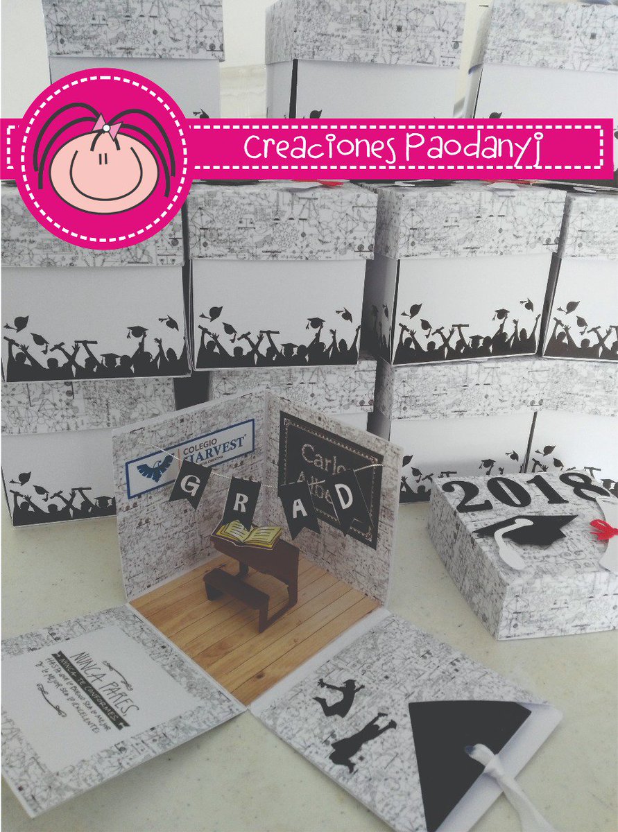 paodanyj's tweet image. #CajaGraduacion
#CajaExplosiva
#ExplodingBox
#Graduacion
#Graduados