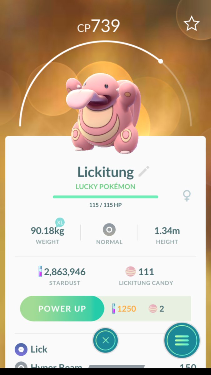 PawsfullKitty's tweet photo. @PokemonGoApp "Lucky Lick" https://t.co/vX1qTR4eV1