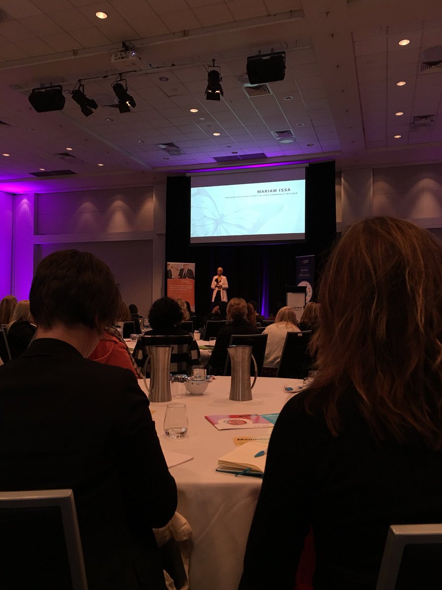 RKWomensNetwork's tweet photo. Enjoying hearing from @mariamissa_ about her journey and her mission at RAW Garden and beyond. Loved hearing about building community trust through sharing stories in shared community space. #LGPROWF18 https://t.co/trswZceYaR