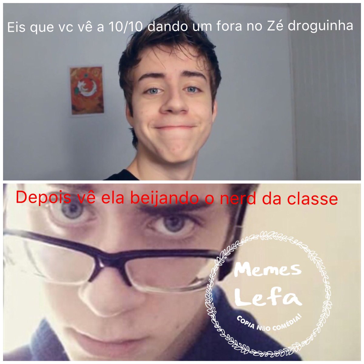 MemesLefa's tweet photo. #Memes @cellbit #zédroguinha https://t.co/APoKCui9MA