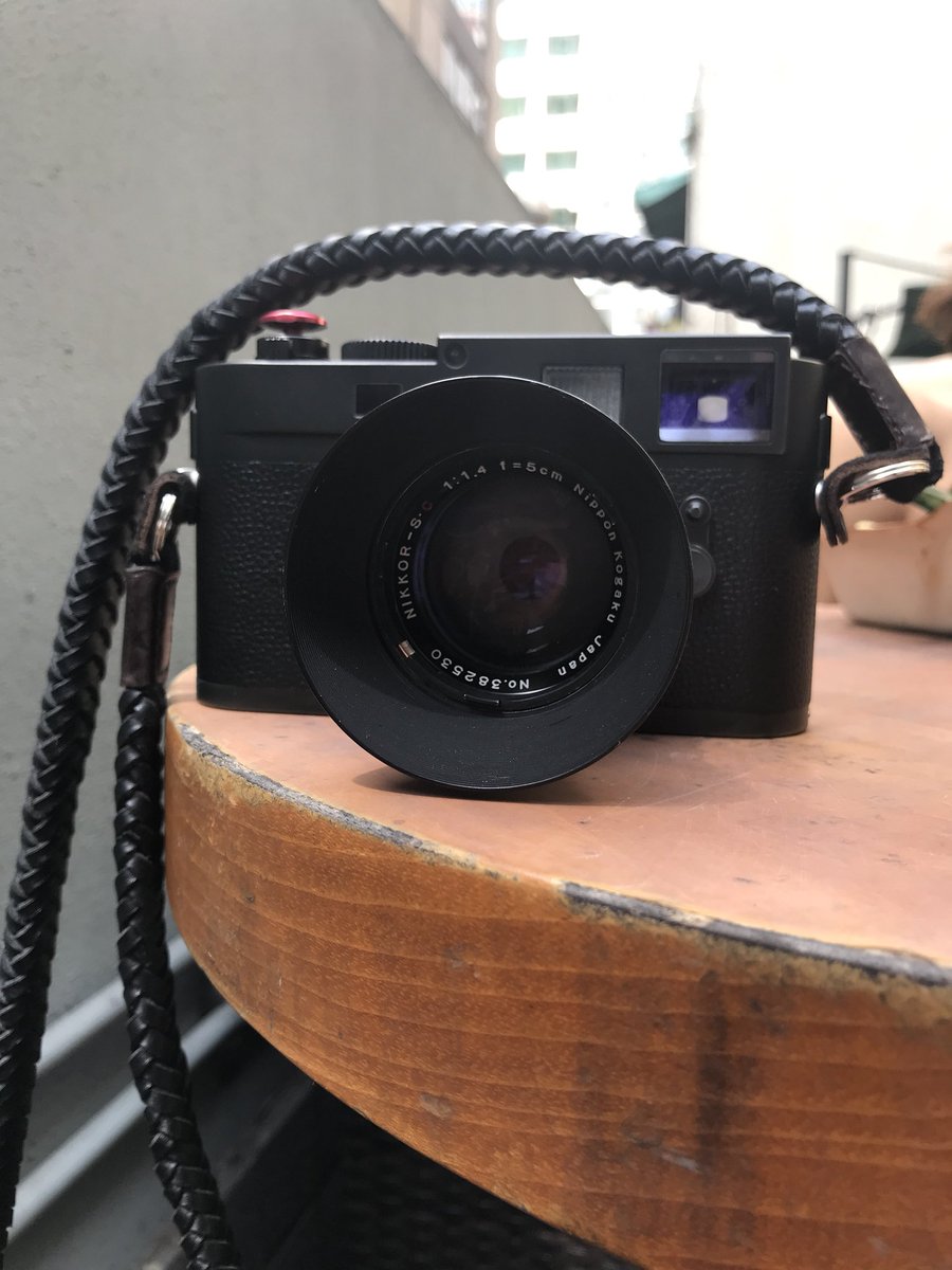 Barton_1972's tweet photo. We have always been a #Nikon fan, especially their older lenses. Rumour says Nikon will make a mirrorless camera, why can’t they just remake the FM3a or something similar ?? #nikkor S 50/1.4 https://t.co/sygo9sI86n