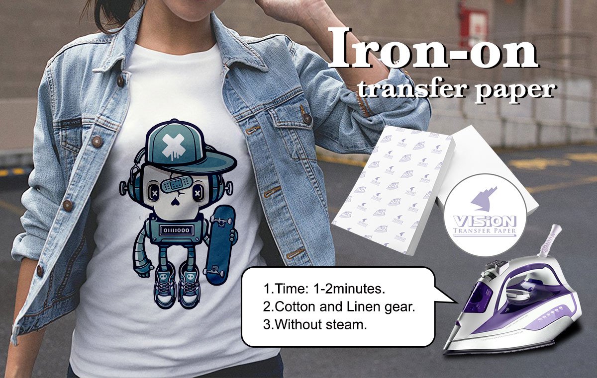 Customize your garments with prints on iron on transfer paper.
yesion.com/Transfer-paper…