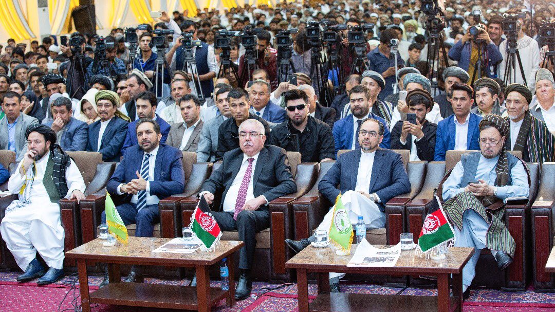 SalahRabbani's tweet photo. The Grand Coalition of Afghanistan marks a major  display of #UNITY, in which #Afghanistan's core political &amp; social forces have converged to bring #democratic changes ACCORDING to our peoples' WILL &amp; NEEDS. #Together toward a democratic, all-inclusive and stable  #Afghanistan. https://t.co/WZquZyVNil