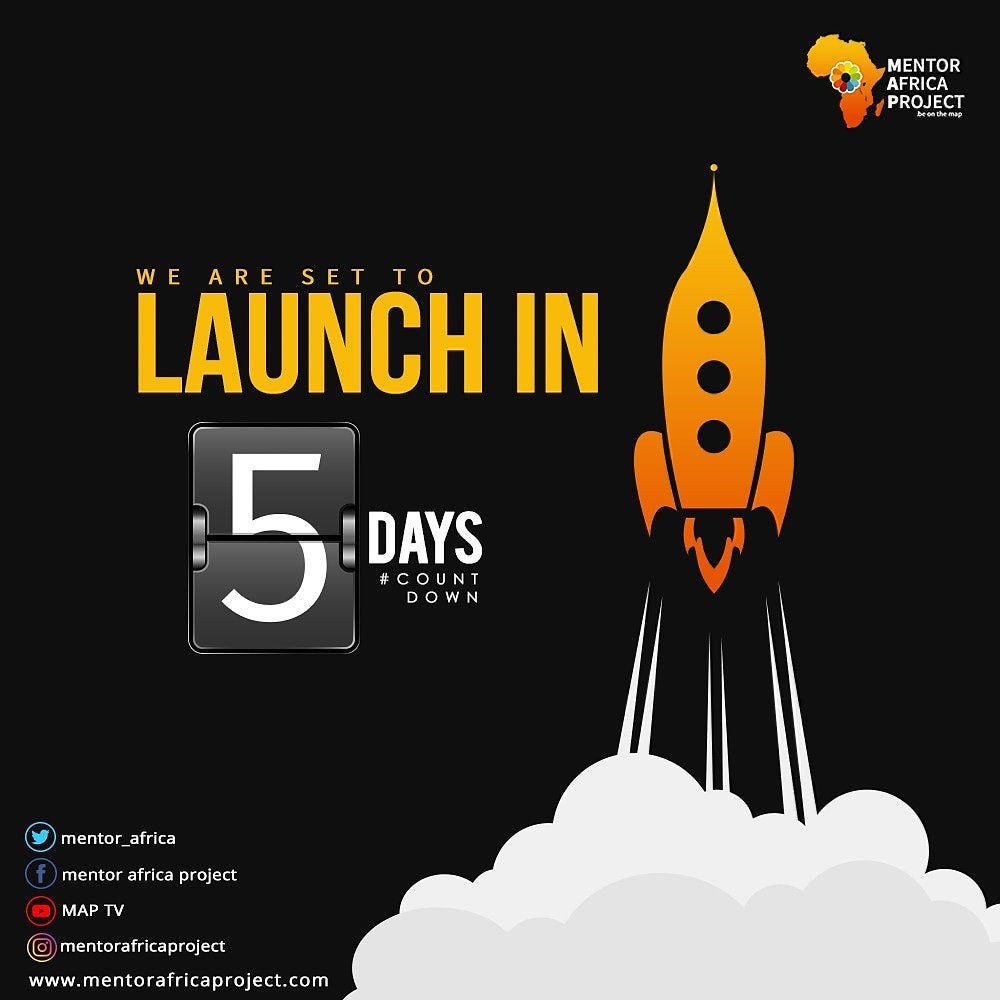 mentor_africa's tweet photo. Still on the count down
It's the fifth day to MAP launch
Hurry now and sign up
https://t.co/1dvQmf2ckJ
Be a mentor & mentee on MAP
#mentorafricaproject #potential
#thrive #mentees #networking
#empowernetwork #techhouse https://t.co/nZo1Curd8V