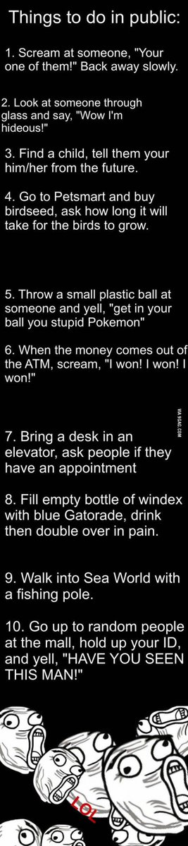 10 things to do in public before you die!!!

#comedy #funny #humor #comedyyellers