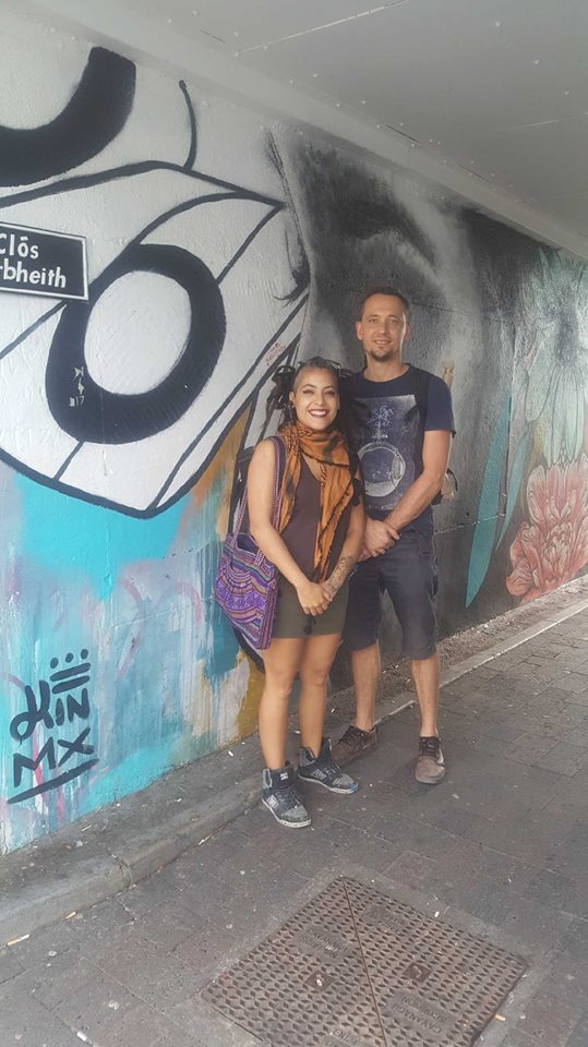 Look who's back....... Kinmx and Iljin are back in town and ready to create more amazing street art for us! #cruthu2018