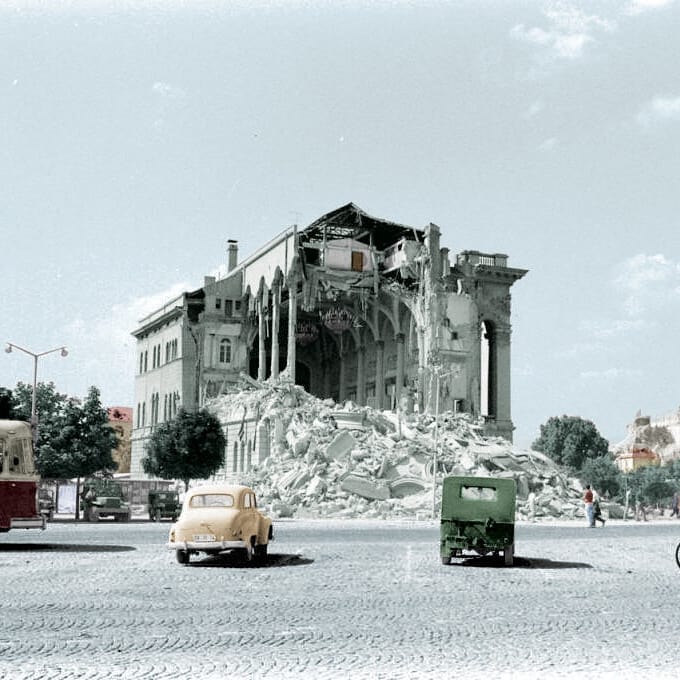 R_Macedonia's tweet photo. #Today #Skopje marks the #55thanniversary of the #catastrophic #earthquake from #1963. The #exyugoslavia republics were the first ones to #help, and in the #following days #Macedonia received help from 87 #countries, which gave #Skopje another name - "City of Solidarity". https://t.co/TuCfCZ0s0e