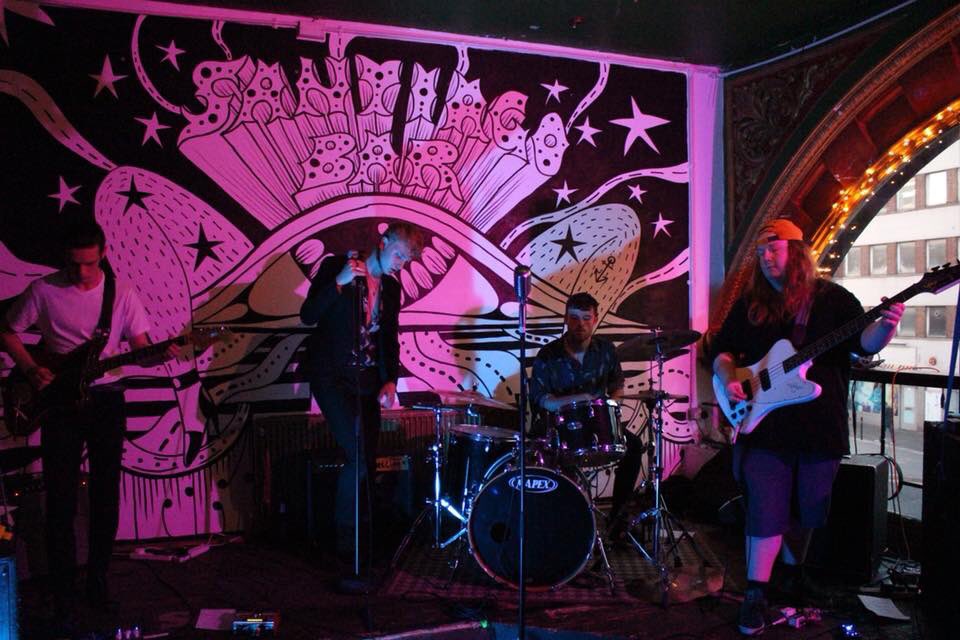 Thanks for <a href="/SafeSuburban/">Safe Suburban Home Records</a> for putting us on <a href="/SantiagoLeeds/">Santiago Bar</a> last night. Next Saturday we’re playing at Wireless bar in Bradford facebook.com/events/2162147…