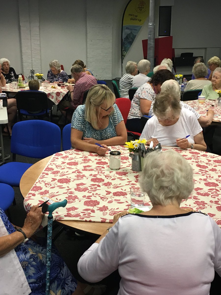 Playing bingo with our @Reconnections_W clients at <a href="/SLimitless/">Simply Limitless</a>.