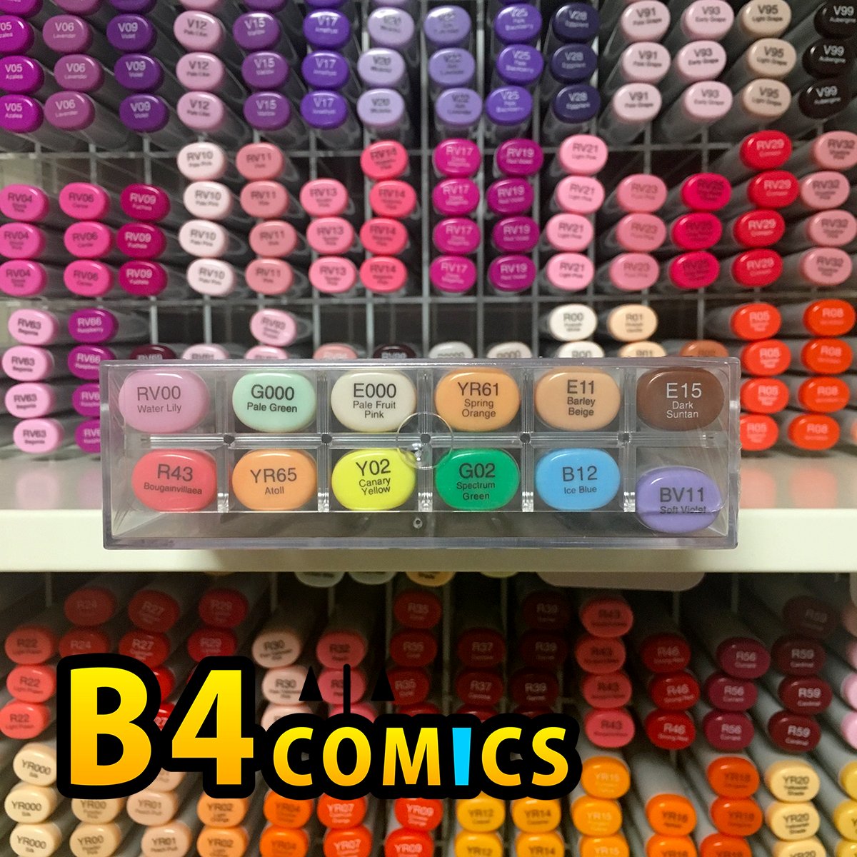B4Comics's tweet photo. 🏆 Try to win .Too #COPIC sketch Basic 12B Colors set.
RT + Follow @B4Comics
Subscribe to https://t.co/fiEYTeJhBr YT channel 
🏁 3 august 2018, ~4, 5:00 PM 🇯🇵⏲️

Check shop : https://t.co/KPDc5dnqez
Will send the prize from #Japan to any country 🌍 
#giveaway https://t.co/eRxTljidzE