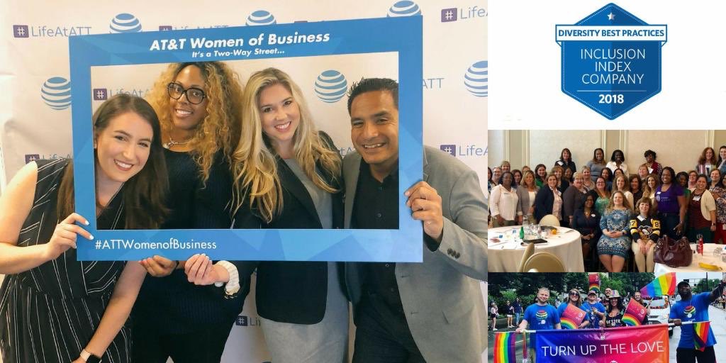We’re honored to be named to the 2018 Diversity Best Practices Company Inclusion Index. Our people are the driving force in our continuous journey to build an inclusive environment. #LifeAtATT #Inclusion #attemployee  soch.us/2OgkTVX