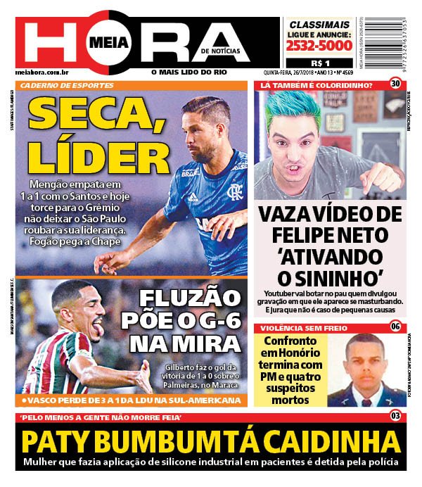 meiahora's tweet photo. e o @felipeneto ativando o sininho, hein? 
#MeiaHora https://t.co/QnmVPiUBDx