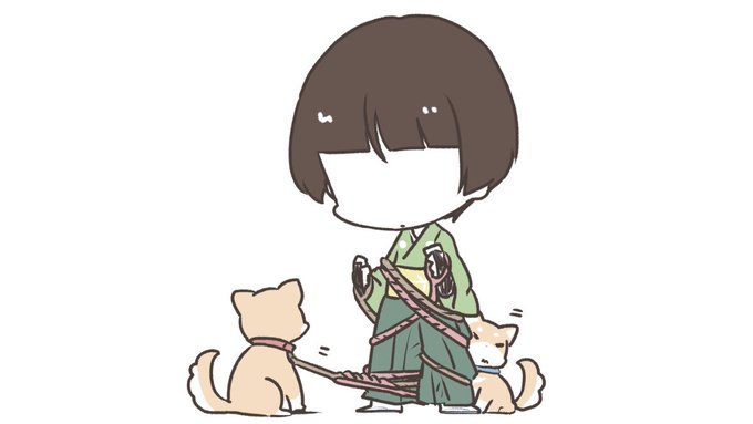 「和服 柴犬」のTwitter画像/イラスト(古い順)