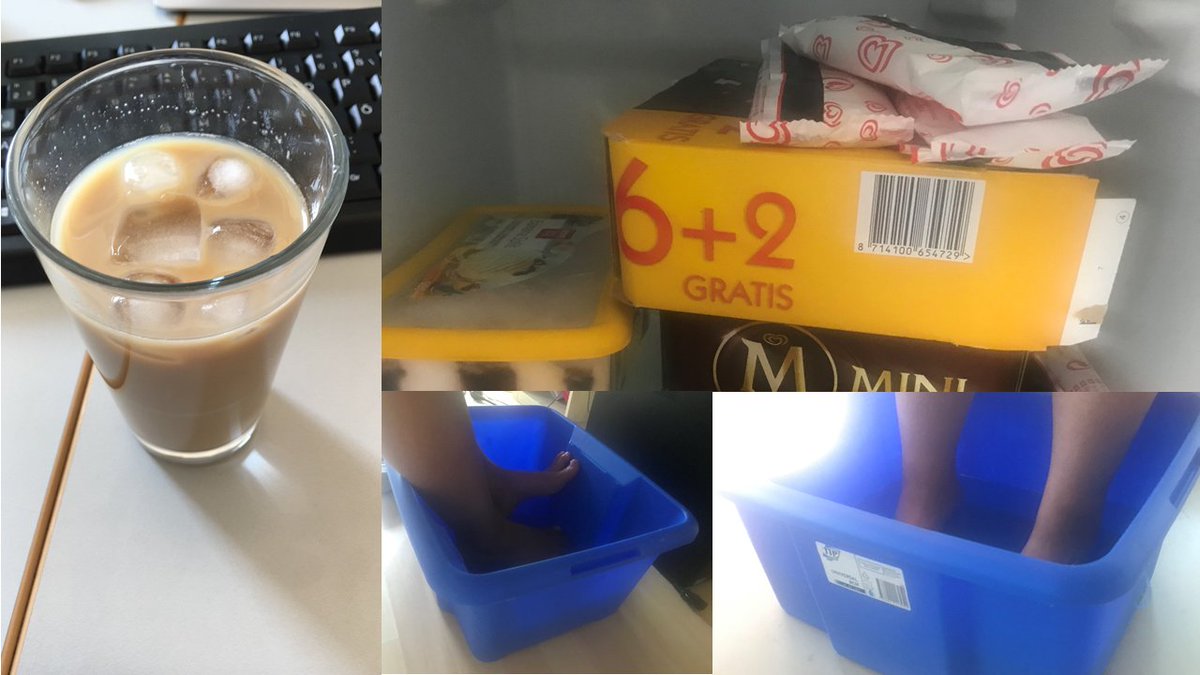 HE_Space's tweet photo. Who needs air conditioning ❄️ in the office? We have our own recipe for cooling down... 😎🐧🍨🌞
#summermeansfun #EnjoyingSpace #hotsummer https://t.co/vSAyxqdGEL