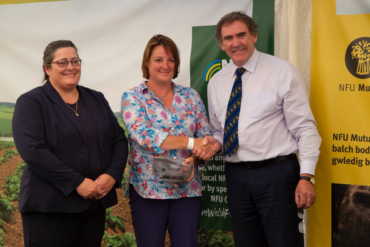 HarperAdamsUni's tweet photo. Huge congratulations to Harper alumna Jess Yeomans on being named the NFU Cymru/NFU Mutual Wales Woman Farmer of the Year. #wenttoharper #RWS2018 https://t.co/UXkl0GBsKc