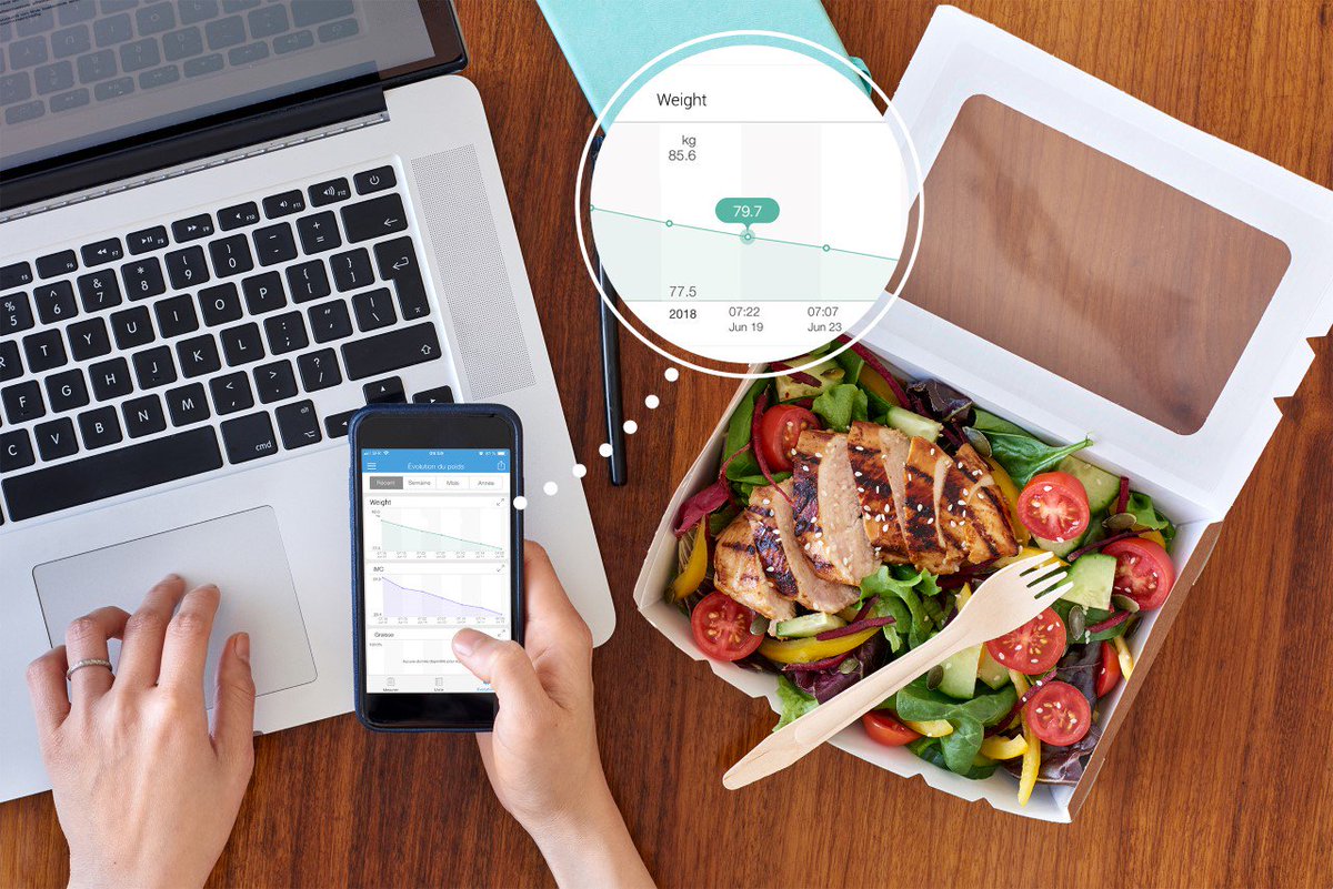 Every day, follow your weight curves through the app #iHealthMyVitals available on our website 📱✅📉
 ➡️ ihealthlabs.eu/en/53-ihealth-…

#Connectedhealth #iHealth