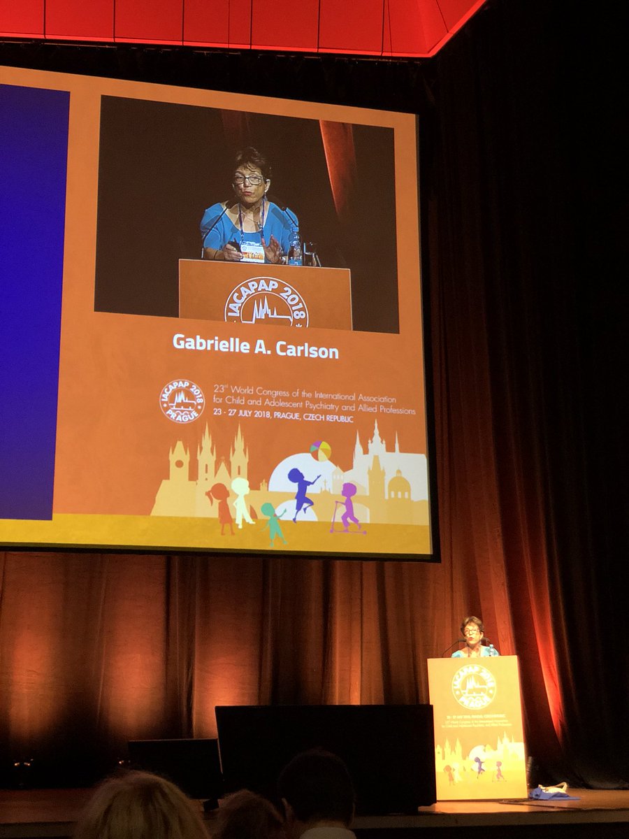 bengisemerciens's tweet image. Importent subject and fantastic speaker:Gabrielle Carlson.”Childhood depression in children and asolescents:where have we been and where are we gıing?” #IACAPAP18 #IACAPAP @AACAP