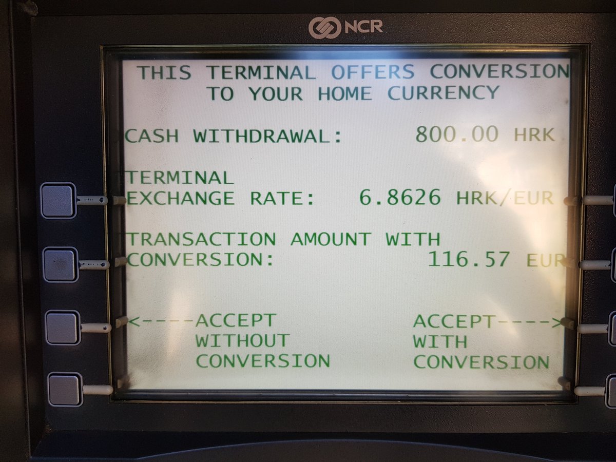 Voor mij is het iedere vakantie net zoiets als de klok verzetten en de daaraan gekoppelde vraag: wordt het straks eerder of later licht? 
De vakantievariant: is het 'with or without conversion'? Herkenbaar? Lees dan: plusonline.nl/geld-recht/pin…