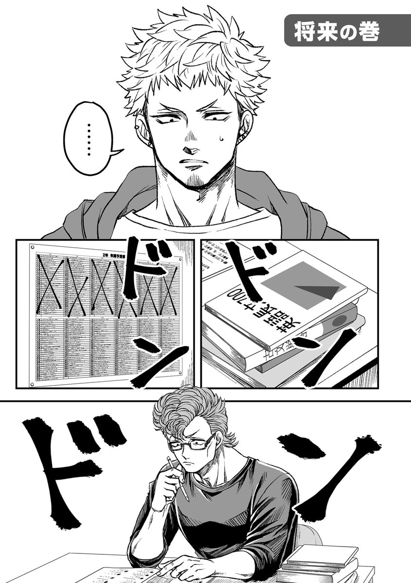 雷神とリーマン最新話が更新されました!今回は将来の夢や仕事についての話です。良かったら読んで下さい～! https://t.co/wg7S7AUnd6

本橋兄弟の方もWEB漫画総選挙のオマケ漫画が、ガンガン更新されていますので是非読んでみてください✌️ https://t.co/LskTyfagSv
#雷神とリーマン #本橋兄弟 