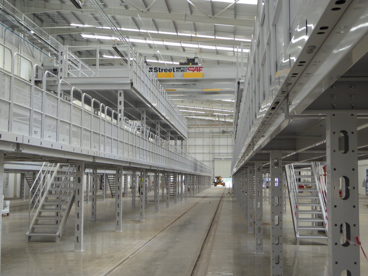 Production platforms #cafrail #engineering #trains #rail #rollingstock #rail #Newport #Wales