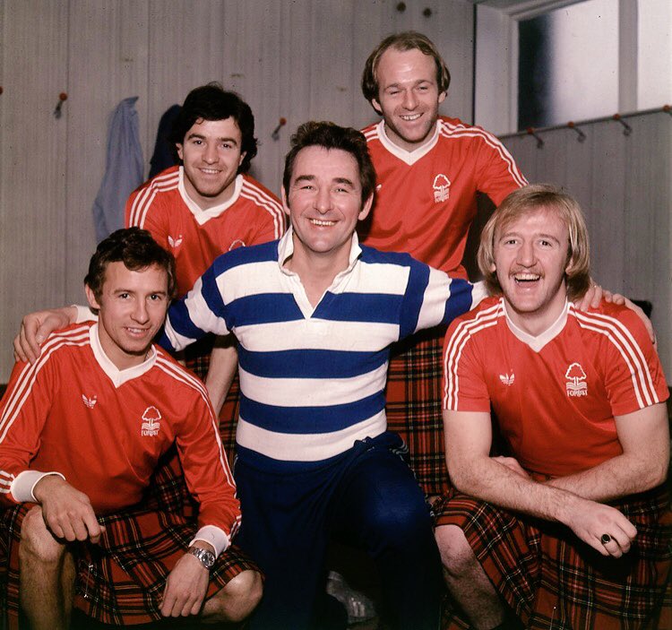 Football Back Then ⚽️🏐⚽️ on Twitter "Classic image of Nottingham Forest Manager Brian Clough