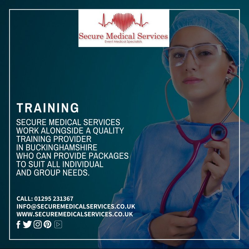 SecureMed_Ltd's tweet photo. Secure Medical Services work alongside a quality training provider in Buckinghamshire who can provide packages to suit all individual and group needs.
Visit our website https://t.co/vMZLpC961n   for further details.
Call us on 01295 231367. https://t.co/FdFFhmzL9C