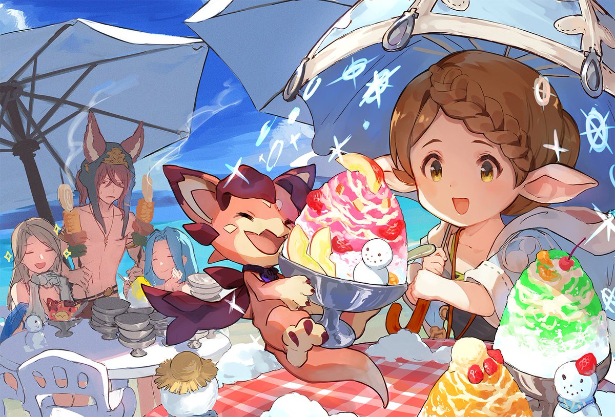 グラブル公式イラストまとめたやつ Min T ミント