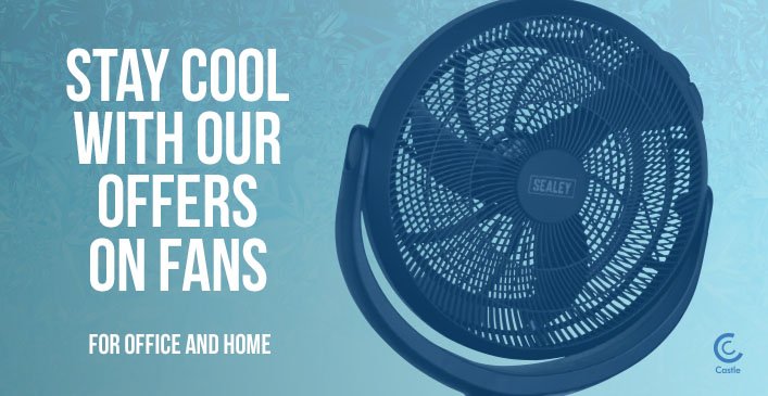 Castle_TIS's tweet photo. Stay cool with our latest fan deals at Castle! Don't miss out on our great pricing on fans for office and home - https://t.co/t5ueSbUyE8…/cms/Fan-promotion-06-18… Order now - web@thecastlegroup.co.uk
#fans #officefans #fandeals #staycool https://t.co/TqwlRllZfh