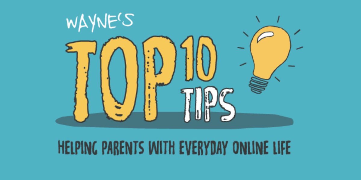 Get great ideas on how Parents can help with everyday Online Life with my new Top 10 Tips FREE Download waynedenner.com/schools-colleg… #OnlineSafety #eSafety #DigitalWellbeing #edtech