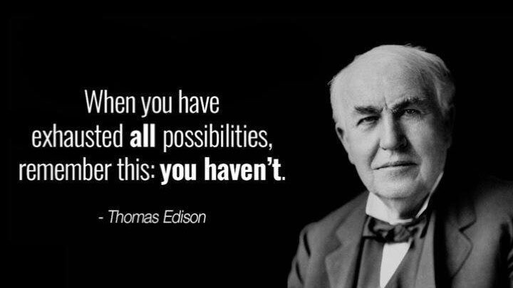 There is always a way! #ThursdayThoughts #ThursdayMotivation #NeverGiveUp #ChangeManagement #ContinuousImprovement #InnovatorsMindset