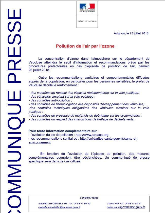 Préfet de Vaucluse tweet media