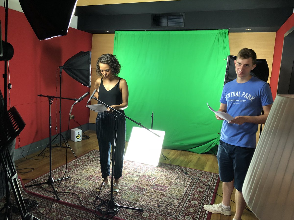 breaking_fourth's tweet photo. Back in the studio for a new VR production! #reorientationVR #VR #lgbt #lgbtwip @ace_national https://t.co/UbsjWEsgYk