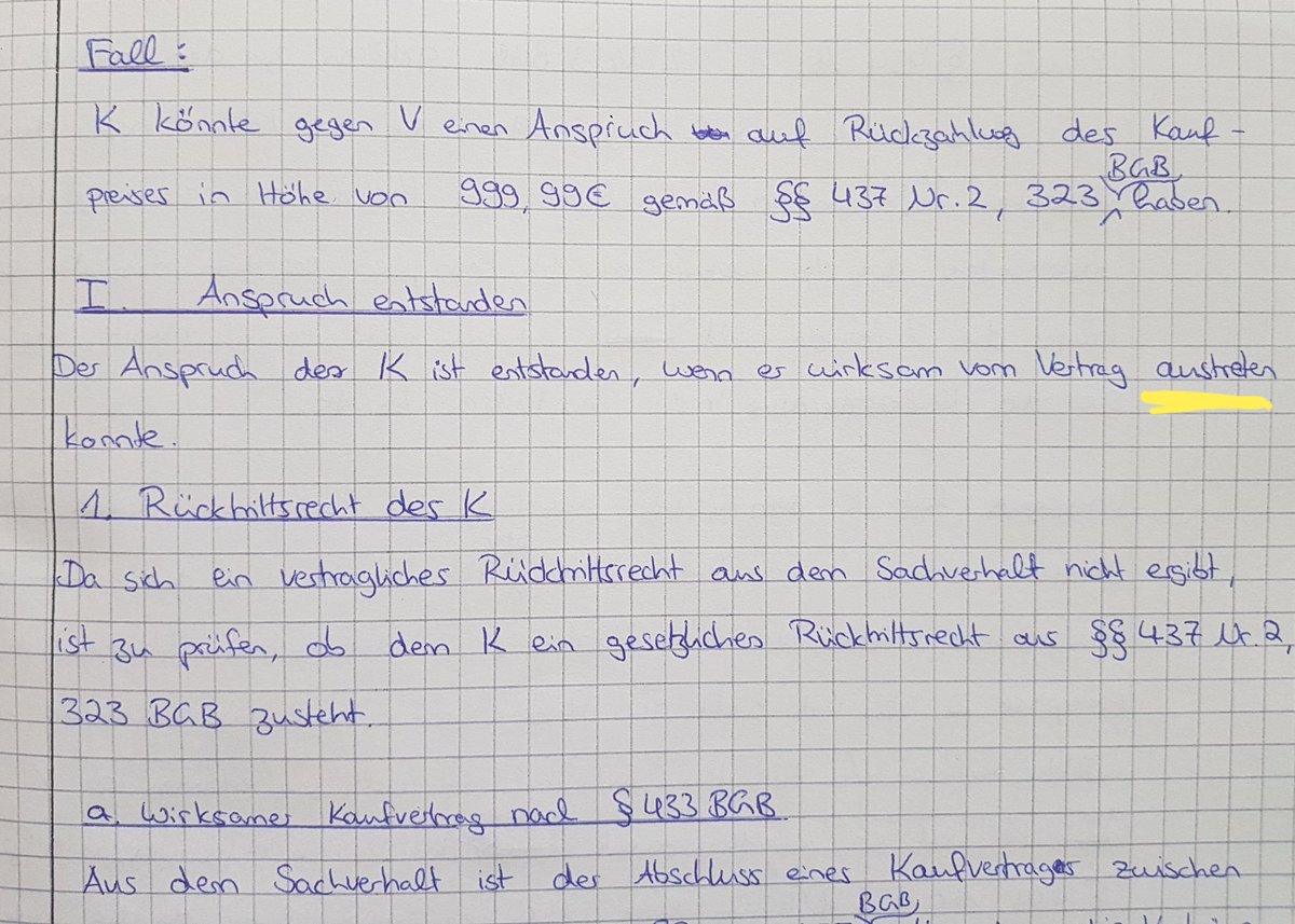 Tobias Raab On Twitter Nette Stilblute Von Einer Meiner Studentinnen Jura Klausur